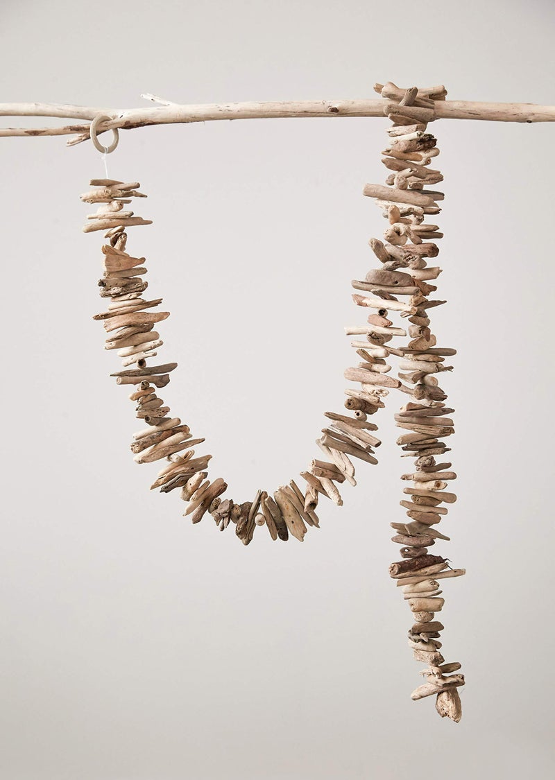 Creative Co-Op 70" Natural Driftwood Garland,Brown - Image 3