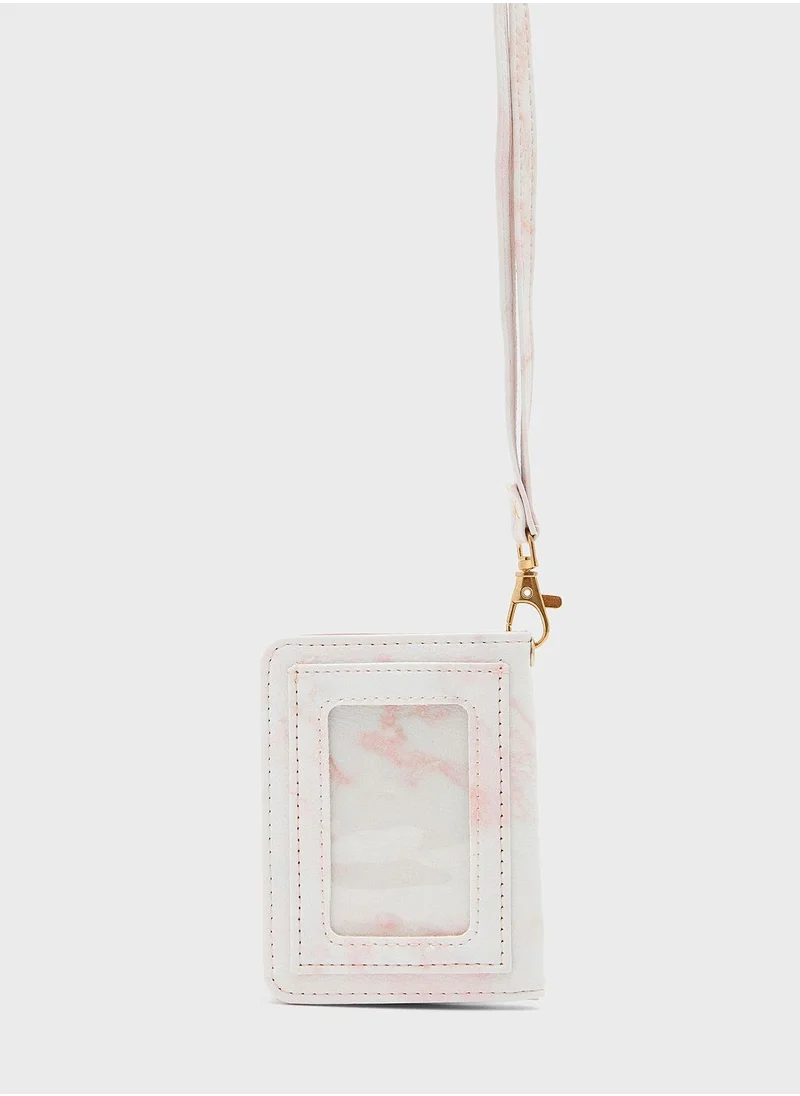 Claires Kids Marble Wallet