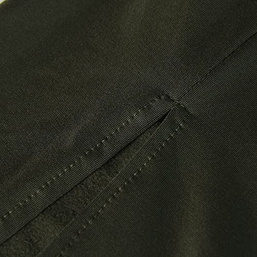 PRIMODA Women's Spaghetti Strap Bodycon Maxi Dress Long Formal Thigh-high Slit Club Wedding Guest Dress(ArmyGreen M) - Image 4