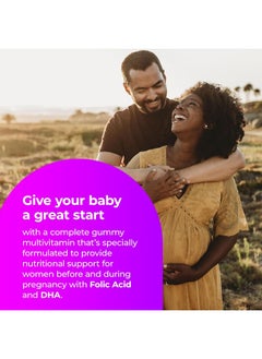 ONE A DAY Women’S Prenatal Multivitamin Gummies Including Vitamin A, C, D, B6, B12, Folic Acid & More, 120 Count, Supplement For Before And During Pregnancy  - Image 3