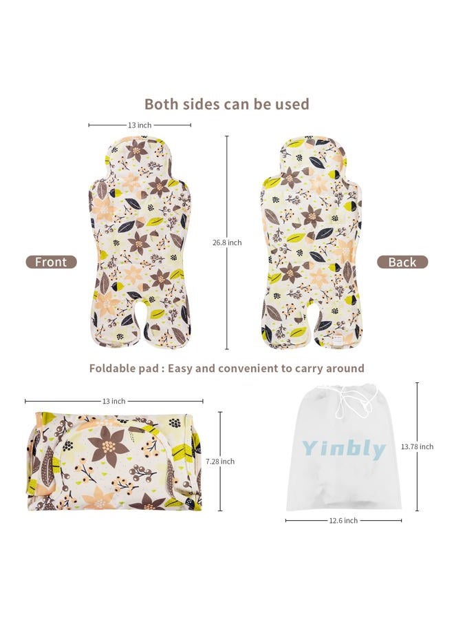 Yinbly Gel Car Seat Cooler Pad for Children,Summer Breathable Ice Stroller Cooler Mat,Multifunctional Baby Cooling Pad Suitable for Stroller, Baby Dining Chair, Child Safety Seat - Image 2