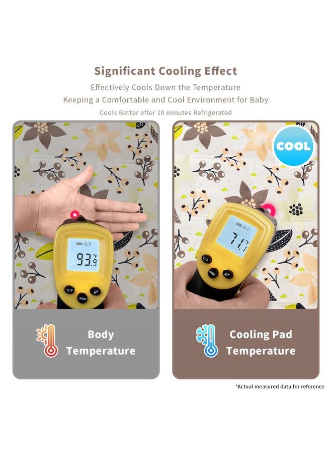 Yinbly Gel Car Seat Cooler Pad for Children,Summer Breathable Ice Stroller Cooler Mat,Multifunctional Baby Cooling Pad Suitable for Stroller, Baby Dining Chair, Child Safety Seat - Image 4