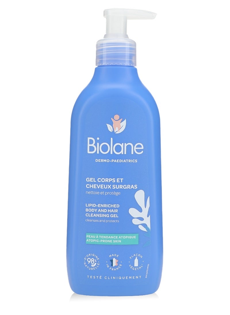 Biolane Lipid-Enriched Body And Hair Cleansing Gel - 350ml - Image 1
