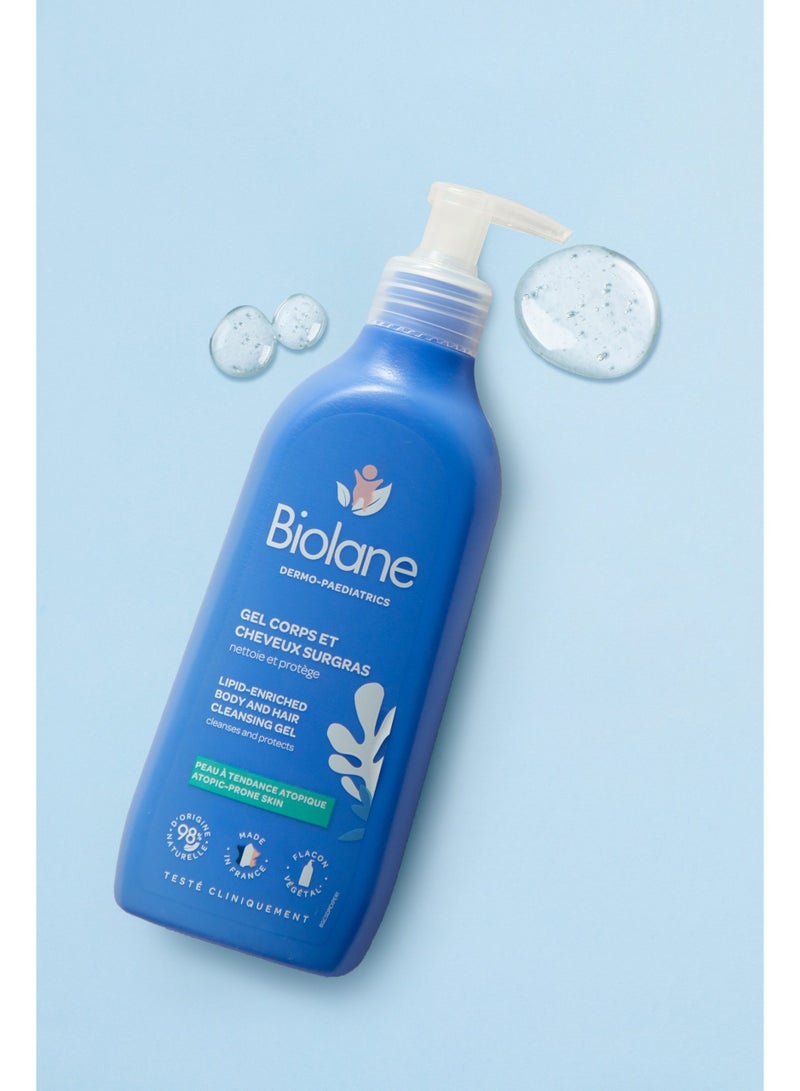 Biolane Lipid-Enriched Body And Hair Cleansing Gel - 350ml - Image 4