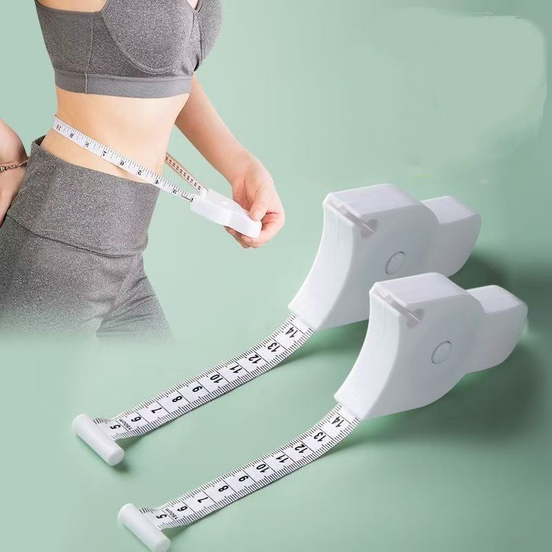 Automatic Precision Soft Tape Measure for Body Measurement, 1 Pack with Sticker - Image 1