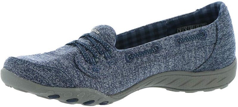 SKECHERS سكيشرز نساء بريث-إيزي - تأثير جيد، أزرق داكن، 7.5 - Image 1