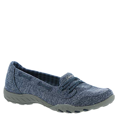 SKECHERS سكيشرز نساء بريث-إيزي - تأثير جيد، أزرق داكن، 7.5 - Image 3