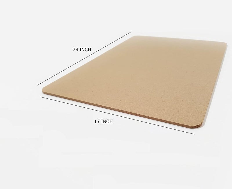 Wooden Lightweight Drawing Board 17 x 24 Inch 8mm Thickness A2 Size Drawing Board for Kids Artists Architect Engineering Drawing Students with Magnet (Drawing Board) - Image 4