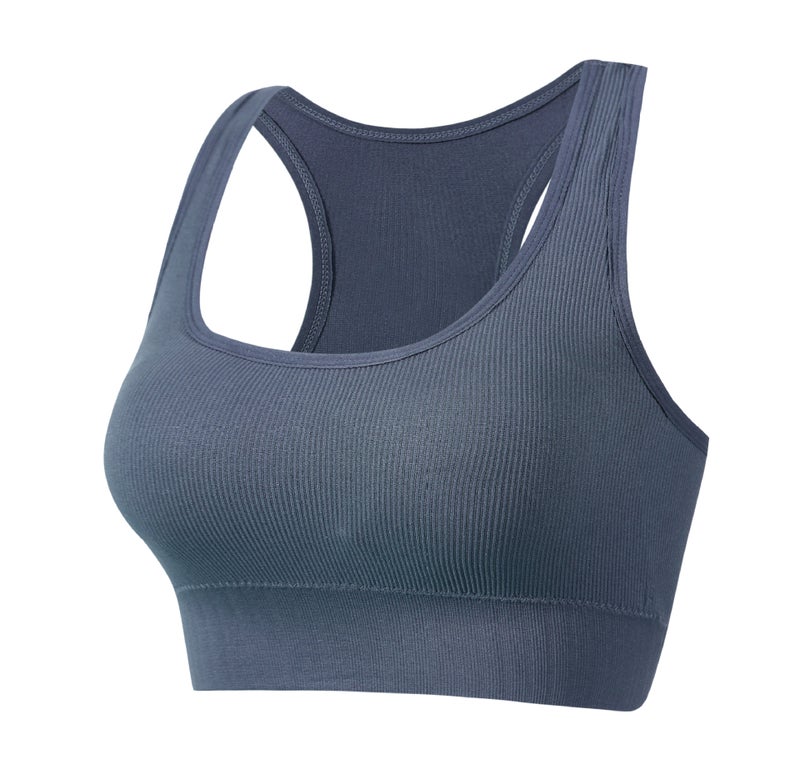 Girls' Large Size Wire-Free Underwear Push-Up Comfortable Sports Yoga Shock-Proof Bra Off-Shoulder Outer Wear Vest - Image 1
