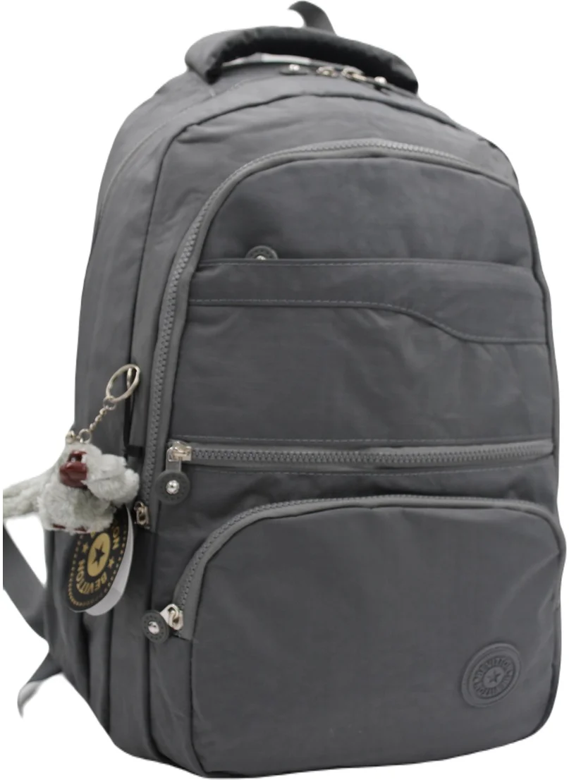 Bevitton Water Resistant Multi Compartment School Backpack 2400 Gray