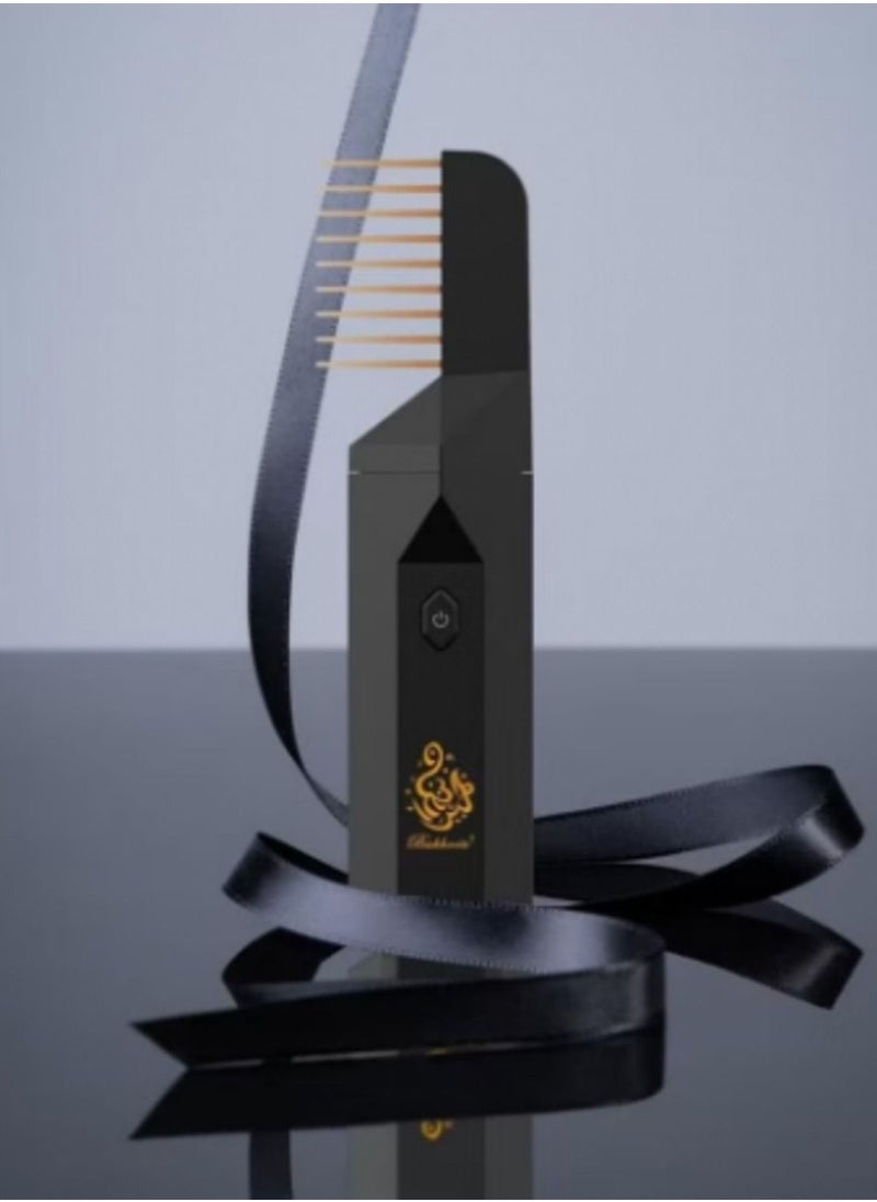 Bakhoor - Electric Hair Comb Set Bukhoor Incense Burner Comb and Incense - Image 1