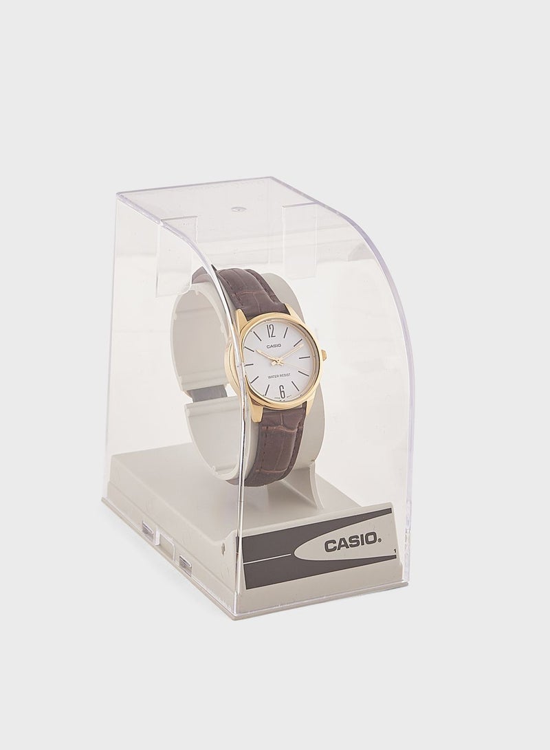 CASIO Pu Strap Analog Watch  - Image 5