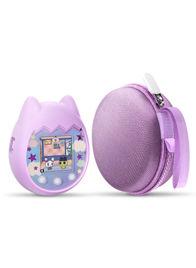 Neutral Applicable To Tamagotchi Pix Silicone Protective Case Cartoon Pattern All-inclusive Silicone Case Protective Case Storage Bag - Image 4