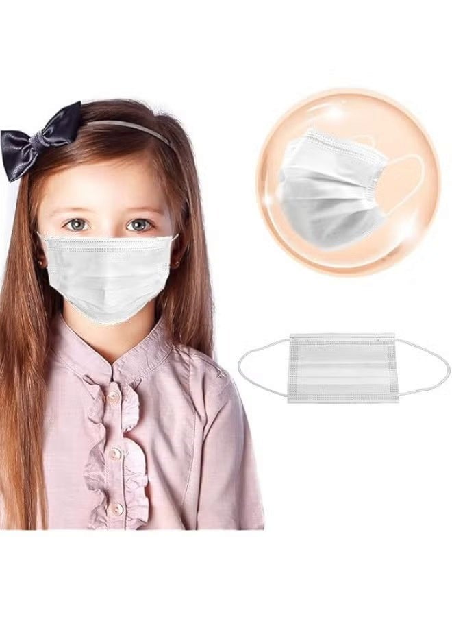 Bariq Pack Of 2 Bariq 50 Pieces Of White Medical Face Masks For Children With A Design - Image 3
