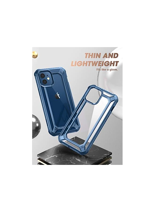 SupCase Unicorn Beetle EXO Pro Series Case for iPhone 12 / iPhone 12 Pro (2020 Release) 6.1 Inch, with Built-in Screen Protector Premium Hybrid Protective Clear Bumper Case (Aqua) - Image 4