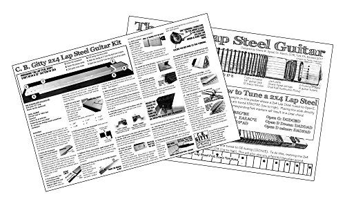 C. B. Gitty 2x4 Lap Steel Guitar Kit - the DIY Slide Guitar - You supply the 2x4! - Image 5