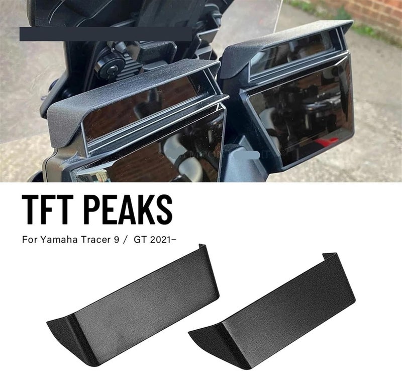 Vuzmode Motorcycle Instrument Sun Visor for Tracer 9 & Tracer 9 GT - Image 5