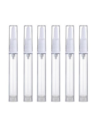 Qeuly 6 Pack Airless Pump Jars Travel Foundation Container, Travel Size Eye Cream Dispenser Empty Refillable Cosmetic Pump Bottles for Lotion Skincare Serum 15ml - pzsku/ZCCD0147D687F93DDC8D5Z/45/_/1738305769/23380998-cca9-4bc7-88ef-be61d8a5f025