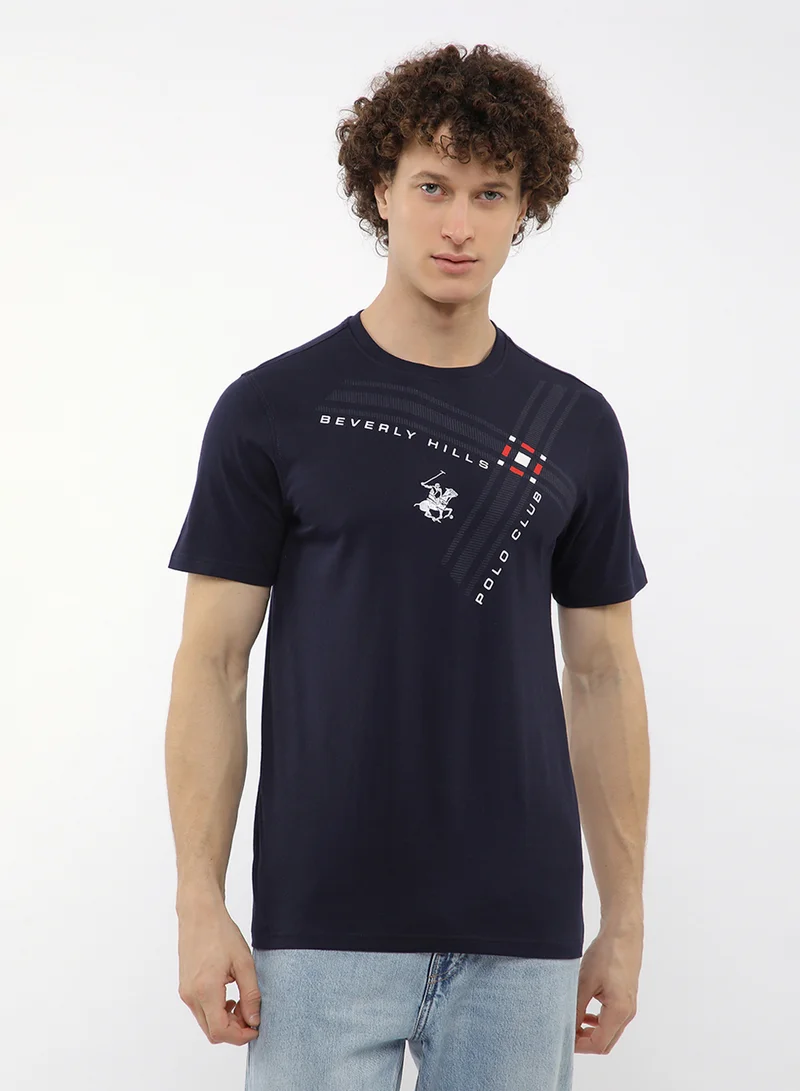 Graphic Crew Neck T-Shirt