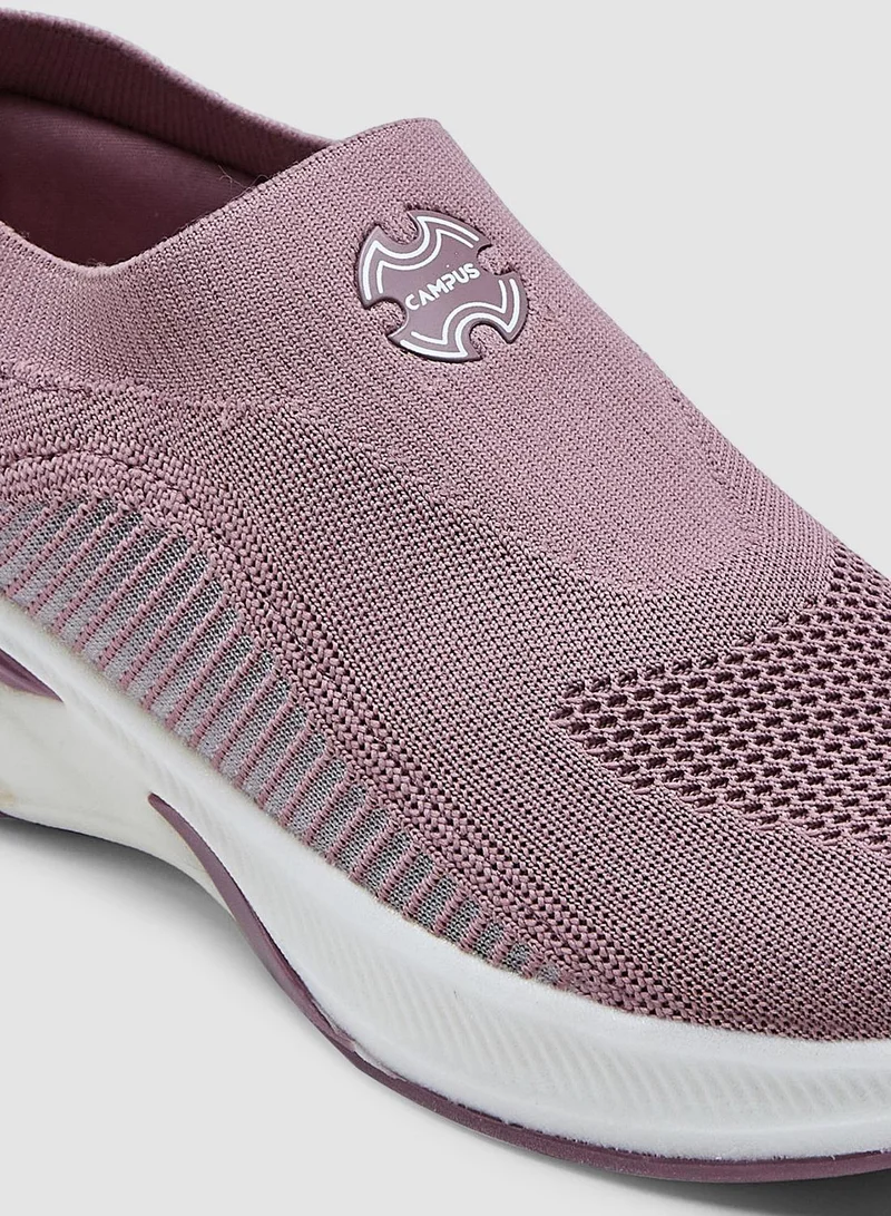 Campus White Women's Mauve Slip On Walking Shoes - Lightweight Shoes, Minimalist Designed for Elegance for Women | Best Price UAE