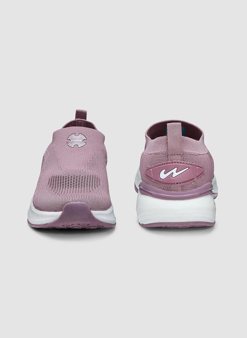 Campus White Women's Mauve Slip On Walking Shoes - Lightweight Shoes, Minimalist Designed for Elegance for Women | Best Price UAE
