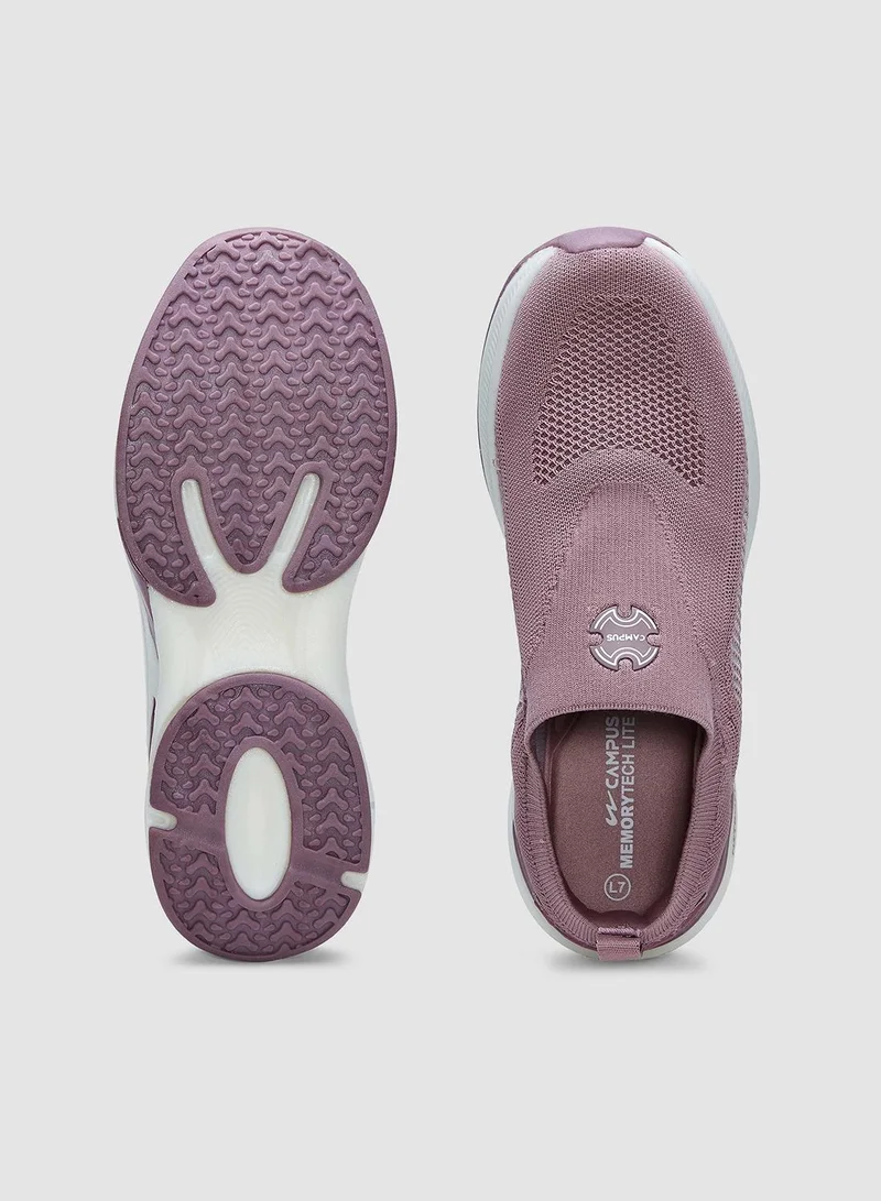 Campus White Women's Mauve Slip On Walking Shoes - Lightweight Shoes, Minimalist Designed for Elegance for Women | Best Price UAE