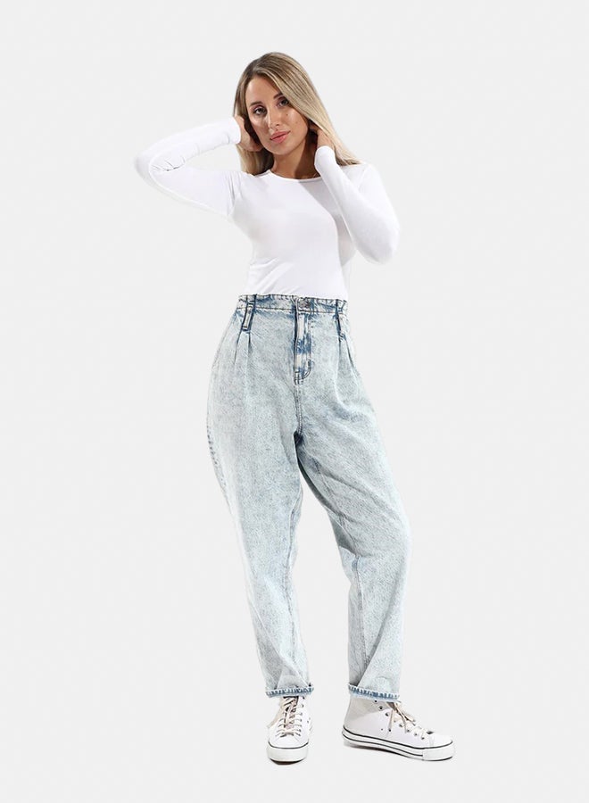 Cottonil UnderShirt No Neck Top For Women - White