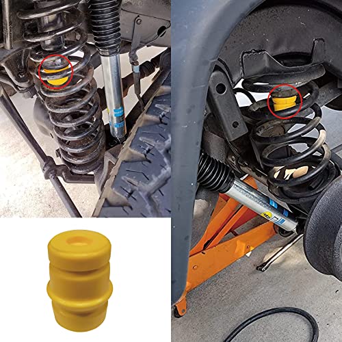 Yukauto TJ Bump Stop,Jounce Bumpers Compatible with 1997-2006 Wrangler TJ, 1993-1998 Grand Cherokee ZJ, 1994-2002 RAM 1500 2500 3500 Pickup (2Pair) - Image 4
