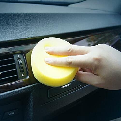 Kangaroo® Super Soft Applicator Foam Sponge for Car and Bike Round Shaped Sponge Multipurpose Cleaning for Kitchen, Bathroom, Walls, Windows and Other Surfaces (Pack of 6) - Image 5