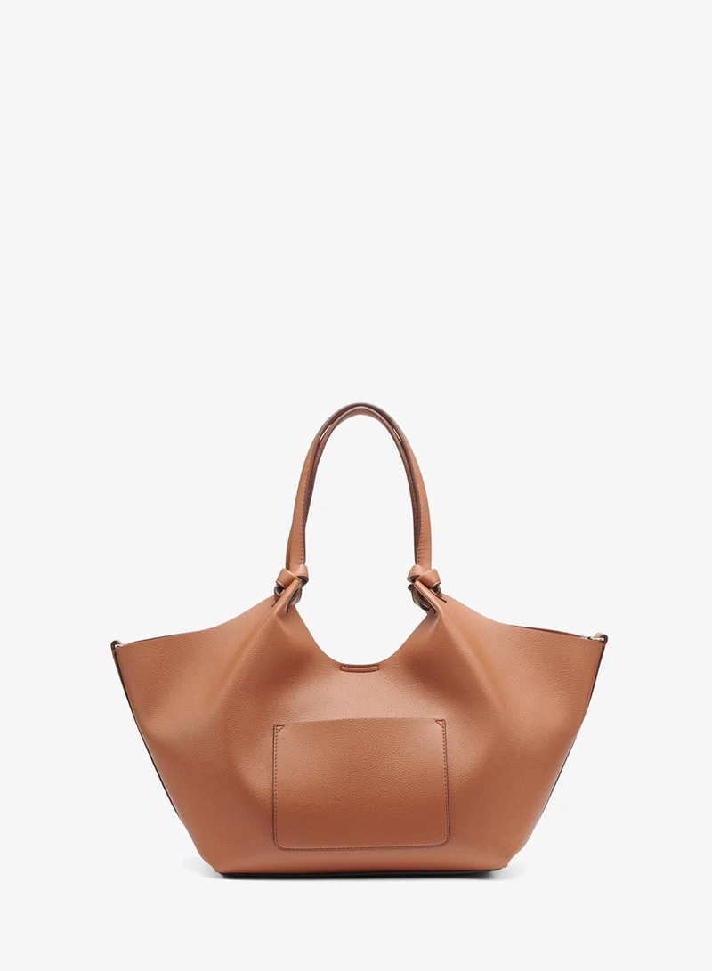 دكني حقيبة يد علوية بشعار باولا