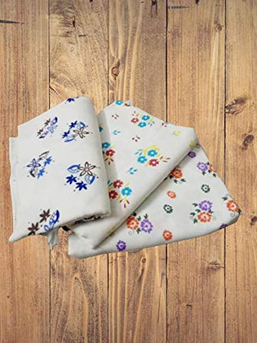 bath towels Khadi Cotton bath towels Manufacturing 30* 60 inches (Pack of 3).Large Size Pure Cotton White Towels Suitable for All Men and Women _SA12008 - Image 1