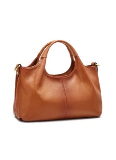 Kattee Leather Purses And Handbags For Women, Shoulder Crossbody Bags Trendy, Small Top Handle Satchel Bags Sorrel  - Image 1
