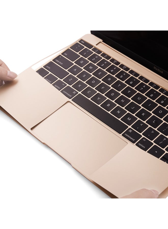 Applicable To For Apple Wrist Rest Full Support Film 13/15/16 Laptop Keyboard Peripheral Protection Film-Color:Rose Gold-Size:2019-macbook Pro 15.4inch (a1707/a1990) - Image 3