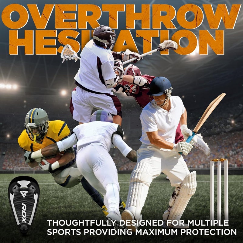 Rdx Groin Cup for MMA, Boxing, Training and Muay Thai, Protector Shield with Tri Ventilated Holes for Air Flow Used for Men Kickboxing, BJJ, Karate, Martial Arts, Taekwondo, BJJ, Sparring - Image 3