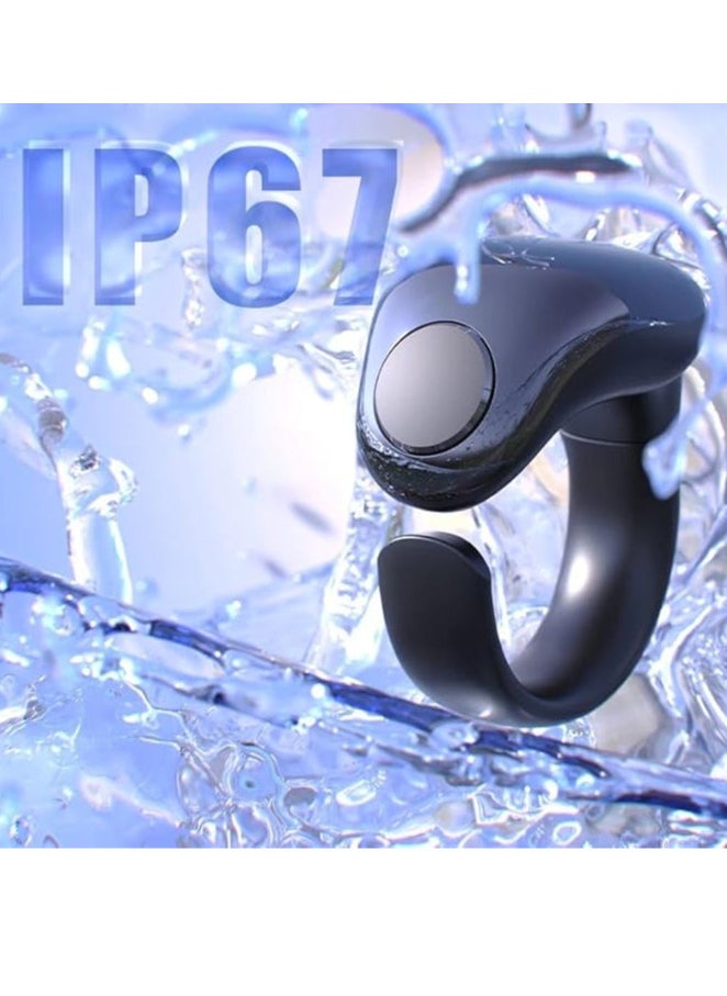 iTasbih - Smart Tasbih Ring for Tasbeeh with Dhikr - Prayer Time Reminder - Vibration Reminder, Tasbeeh Counter, Bluetooth Connection, OLED Screen, IPX67 Waterproof, Adjustable Ring 18mm + 20mm - Black - Image 1