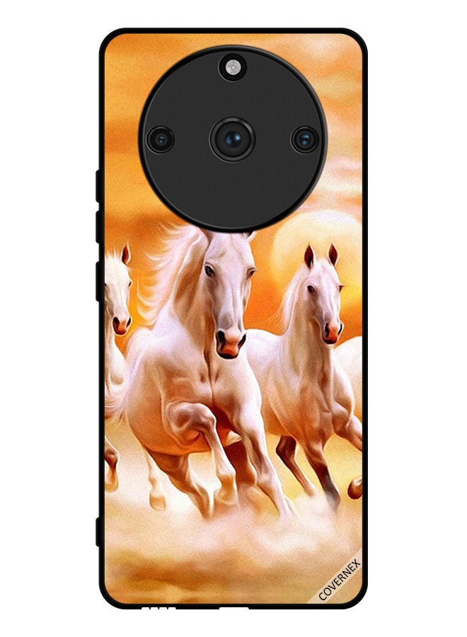 Covernex Protective Case Cover For Realme 11 Pro Plus Horses Running - Image 1