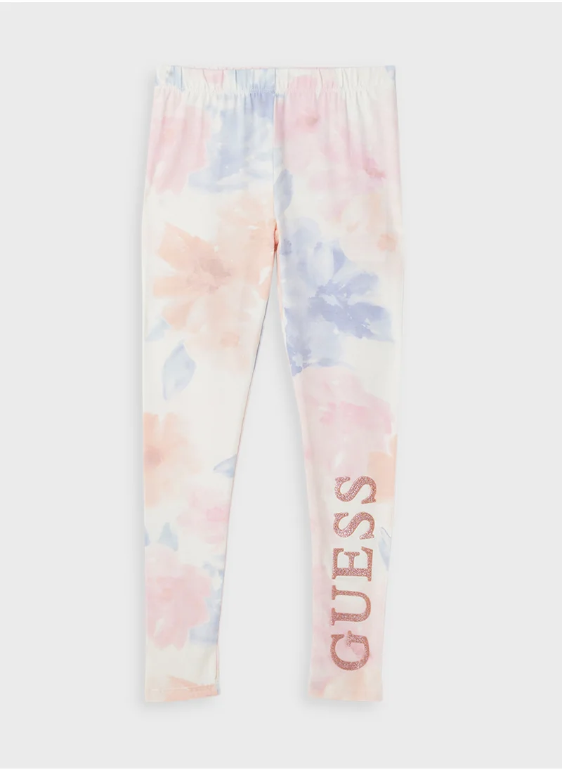 GUESS Kids Floral Leggings