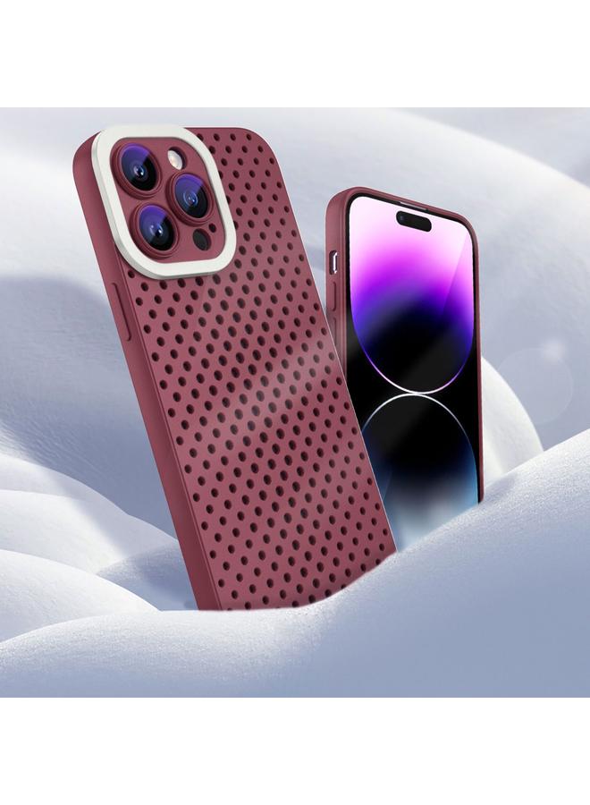 S-TOP Case For iPhone 11 Pro Max Hollow Heat Dissipation TPU Phone Case - Image 5