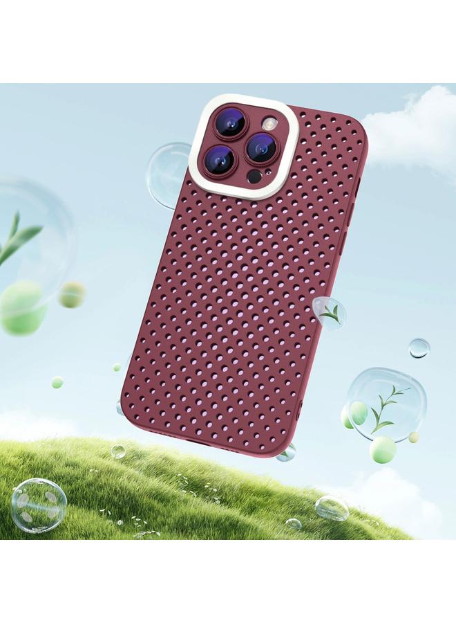 S-TOP Case For iPhone 11 Pro Max Hollow Heat Dissipation TPU Phone Case - Image 2