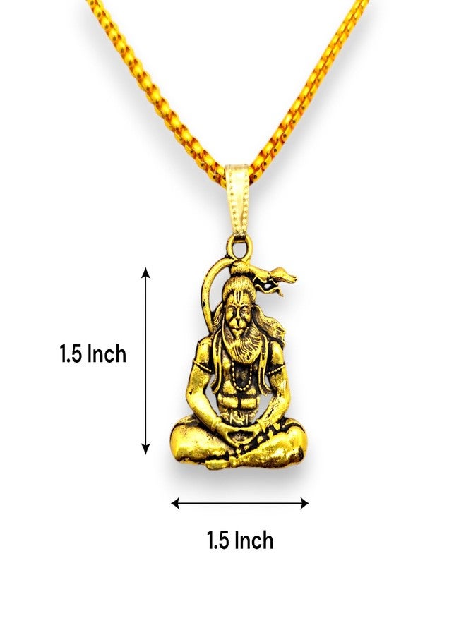 Elleva silver mahadev pendant for men and women shiv shakti locket | Style Lord Shiv Bolenath Adiyogi mahakal pendant with mahakal pendant for men with chain stainless steel combo Set of 2 ( Pack of 1) - Image 4