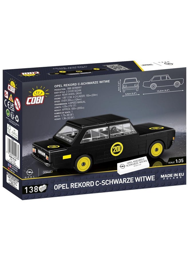 COBI COBI Opel Collection OPEL Rekord C - Schwarze WITWE Vehicle  - Image 4