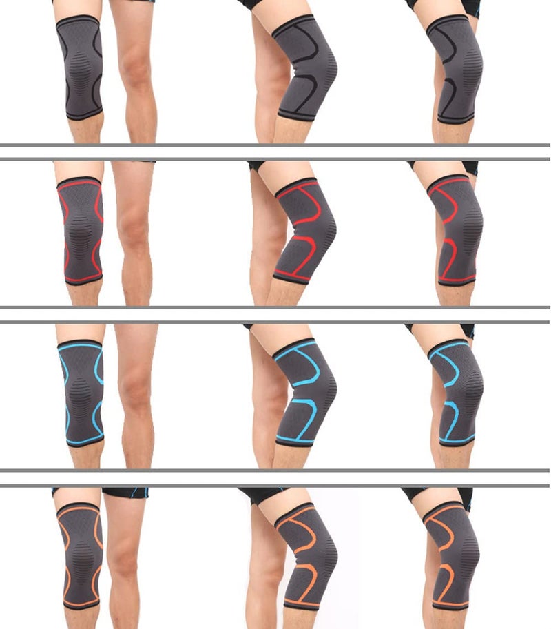 SCIENISH Hanging space save 2-Pack Sports Knee Pads Men's and Women's Knee Pads Running Knee Pads Medical Grade Knee Pads for Meniscus Tears, ACL, Arthritis, Joint Pain Relief. (M, Black) Classic trendy design picks - Image 5