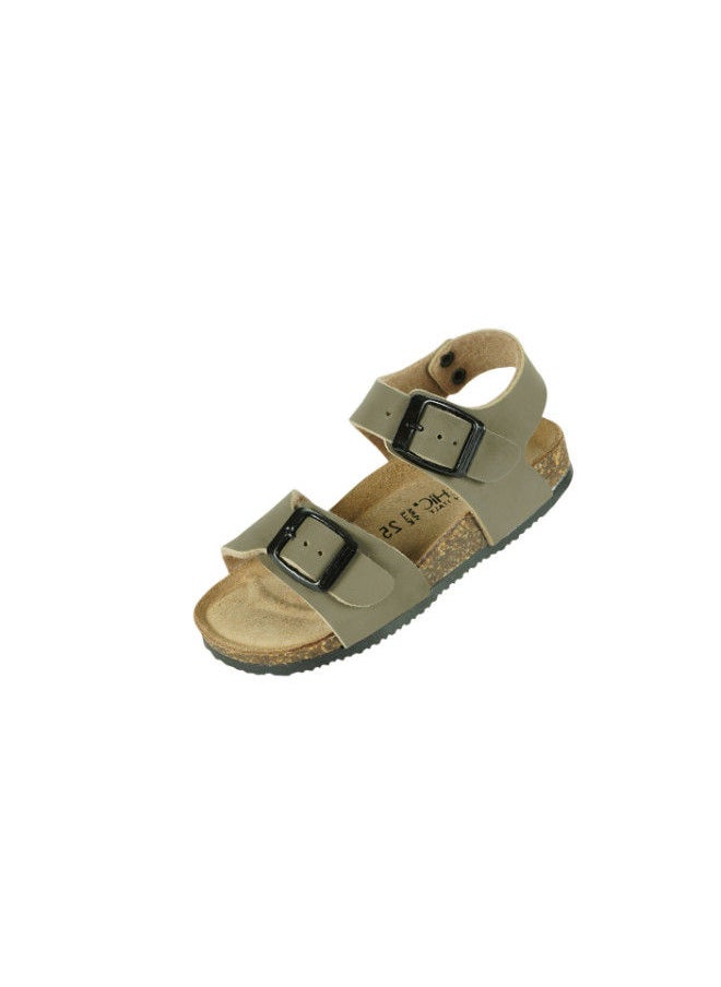 BiOCHIC - Biochic Boys 2 Strap Sandal 012-412 815MTR-Tortora - Image 1