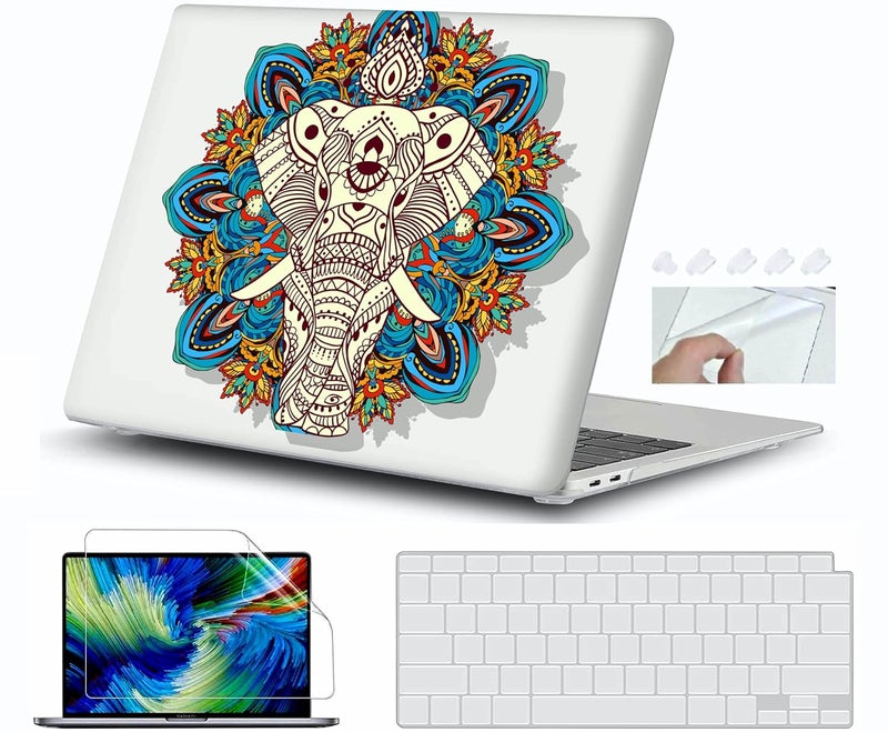 GIOIA BAZAAR Case for MacBook Air 13 Inch M1 A2337 A2179 A1932 2018-2020 Release Retina Display &Touch Id, Plastic Hard Shell Case Cover (Design23) - Image 1