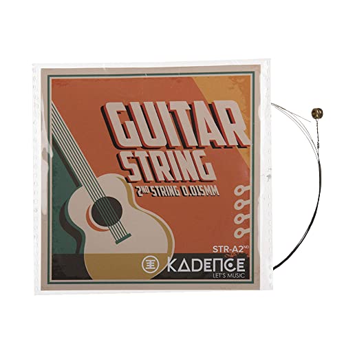 Kadence Acoustic Guitar Single 2nd B String STRA-2ND Pack of 3 - Image 1