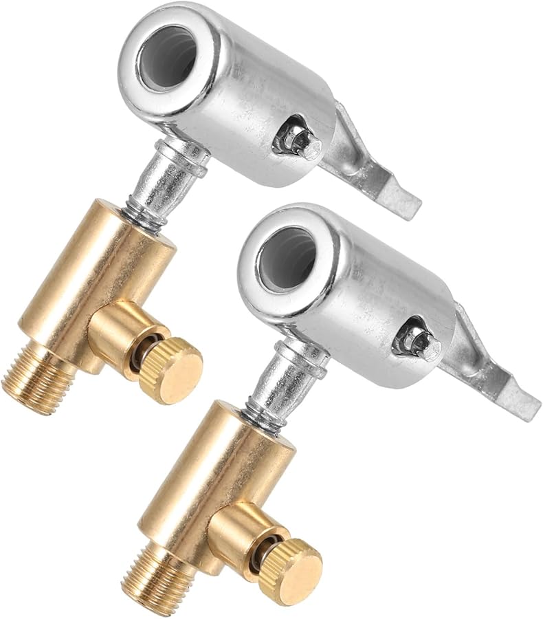 Locking Air Chuck Adapter Quick Connect Tire Inflator Nozzle for Air Compressor Car Pump - Image 1