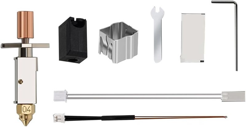 K1/K1 Max 3D Printer Upgraded Heating Block Kit Accessories, Square, Hot End Kit - Image 2