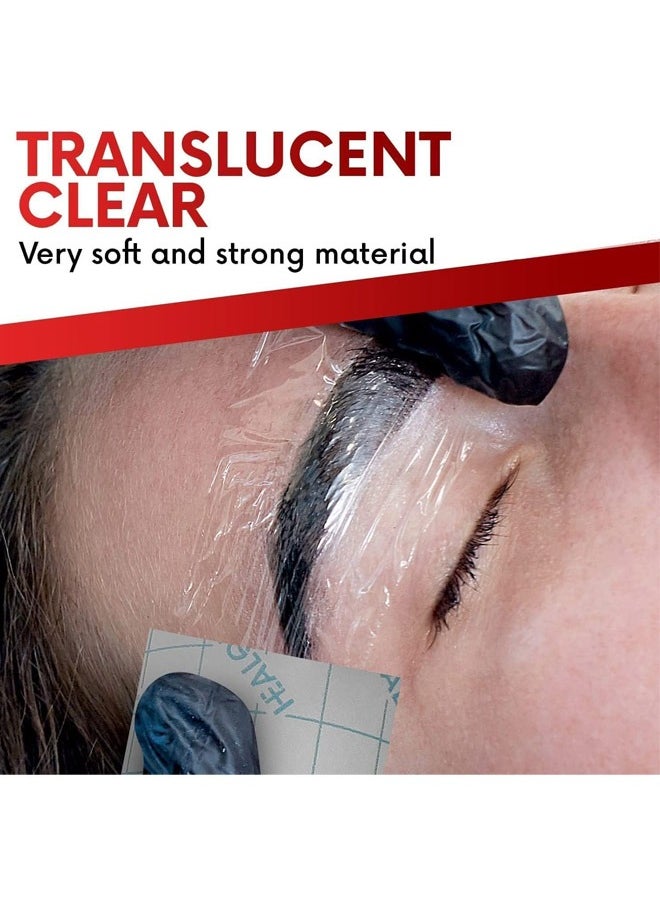 Generic - (2m x 10cm) Tattoo After Care Bandage Transparent Film Dressing, PU Film Waterproof Sticker Second Layer Skin Healing Protection Bandage Elastic Antibacterial Wound Tape - Image 1