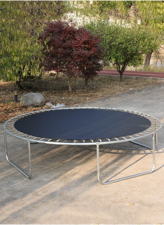 JSAITOYS 10ft/12ft/14ft Gymnastic Fitness Bungee Trampoline With Safe Net And Ladder  - Image 5