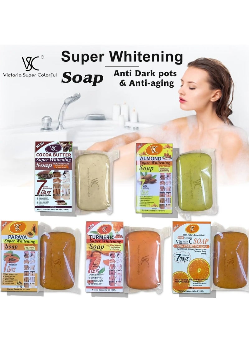 VSC صابون الجزر الفائق للتبييض 250 جرام - Image 2